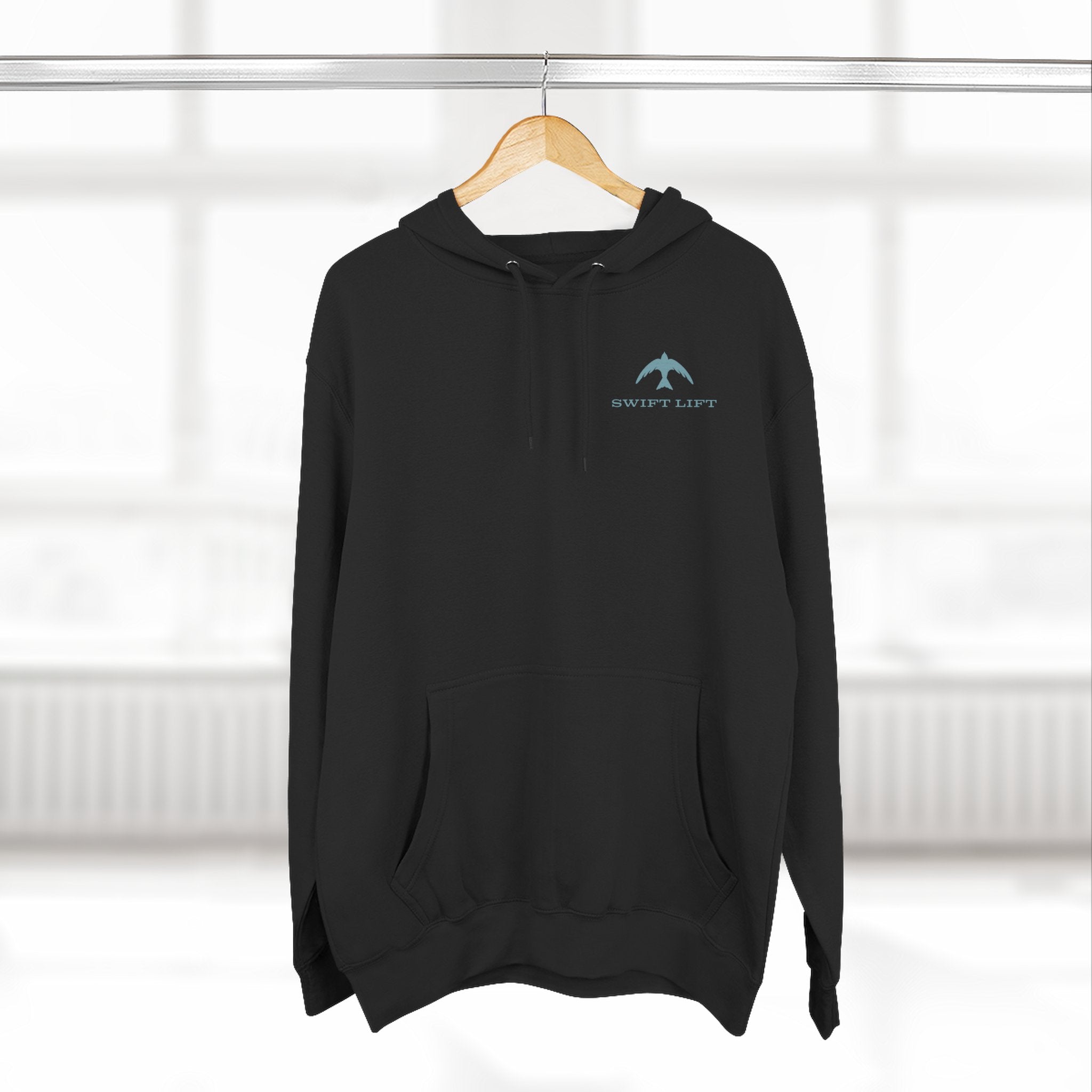 Swift Lift Logo Hoodie — Pick Up and Go
