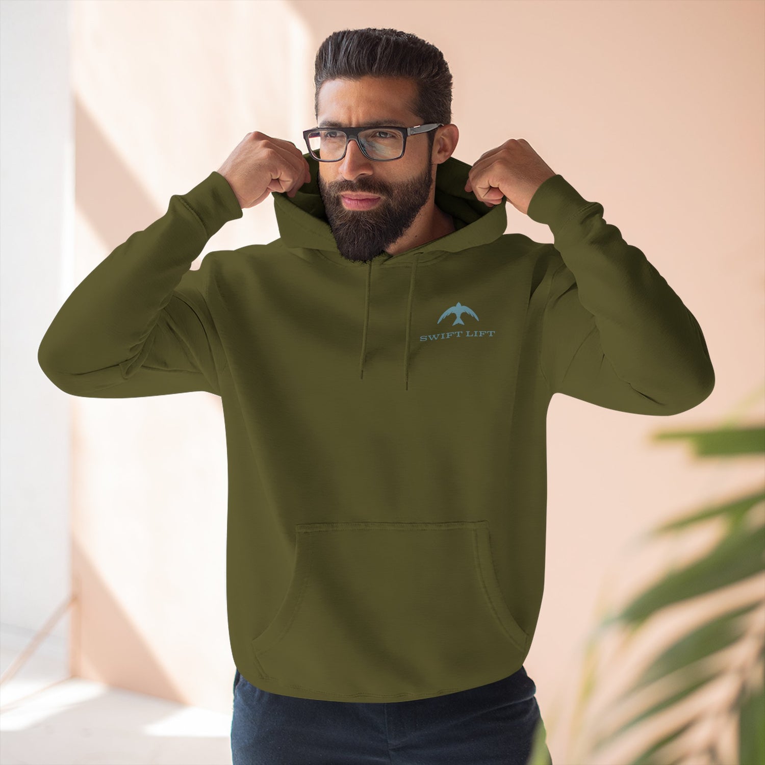 Swift Lift Logo Hoodie — Pick Up and Go