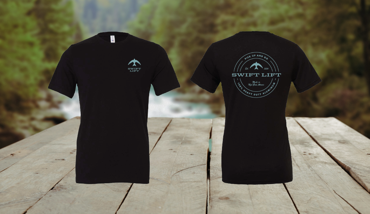 Swift Lift Black Tee