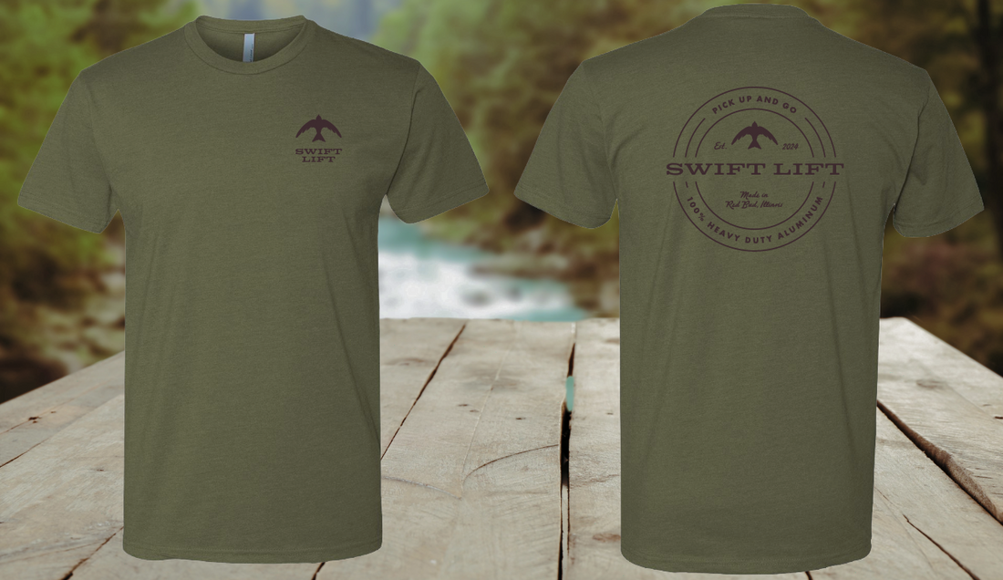 Swift Lift Military Green Short Sleeve Tee