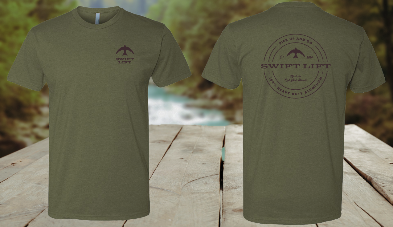 Swift Lift Military Green Short Sleeve Tee
